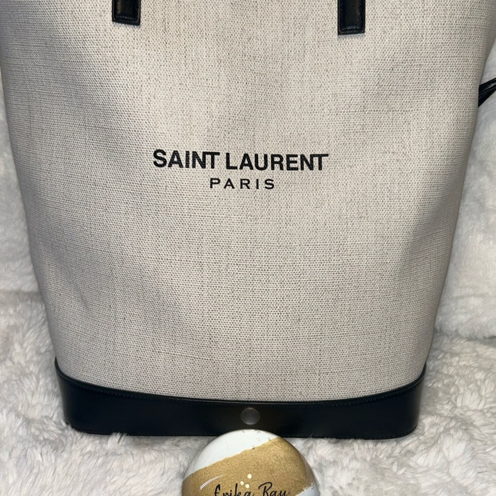 Saint Laurent Teddy Drawstring Tote‎ Bag